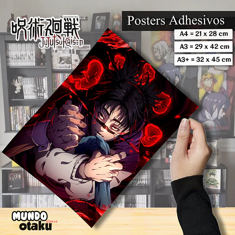 Póster Adhesivo - Jujutsu Kaisen