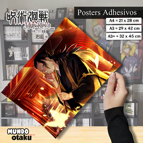 Póster Adhesivo - Jujutsu Kaisen