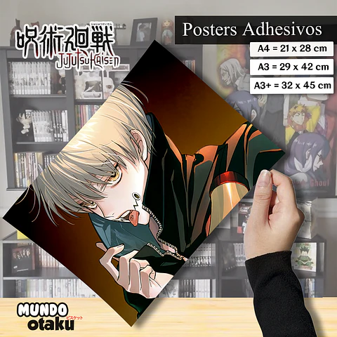 Póster Adhesivo - Jujutsu Kaisen