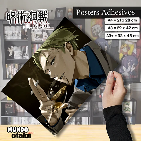 Póster Adhesivo - Jujutsu Kaisen