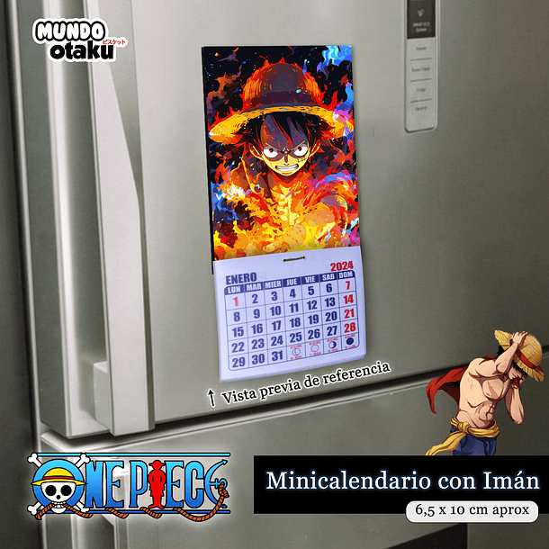 Calendario - One Piece