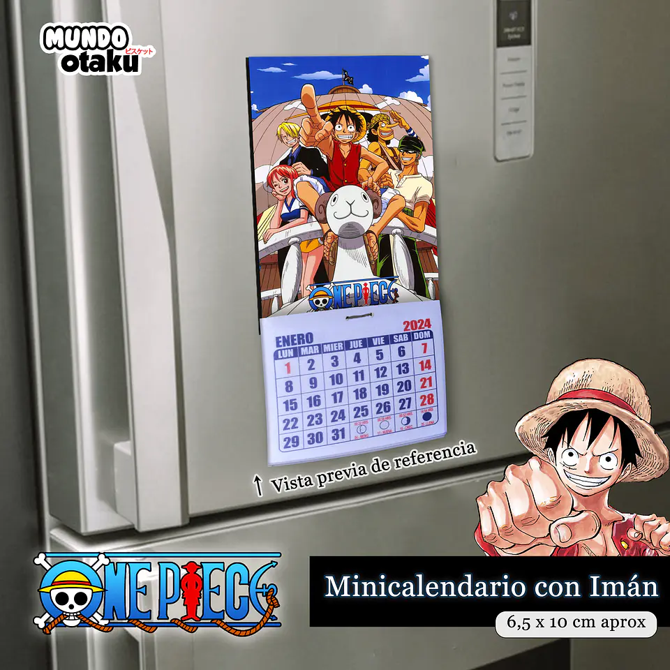 Calendario - One Piece 1