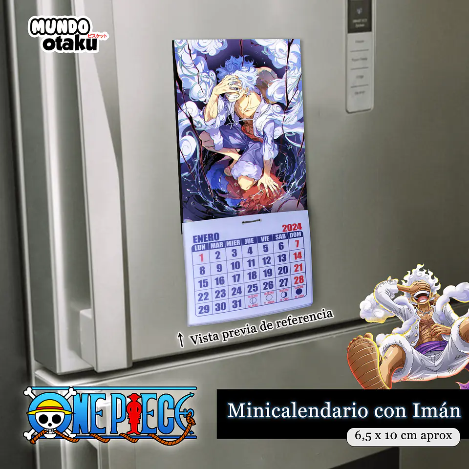 Calendario - One Piece 1