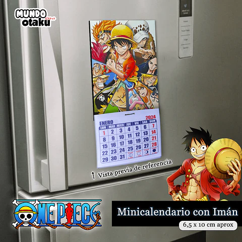 Calendario - One Piece