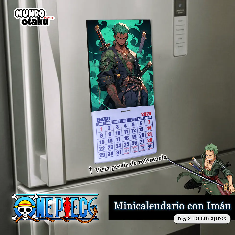 Calendario - One Piece 1