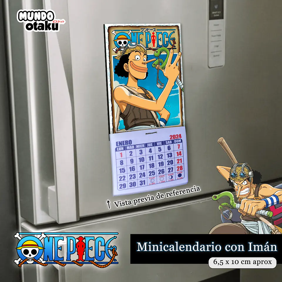 Calendario - One Piece 1