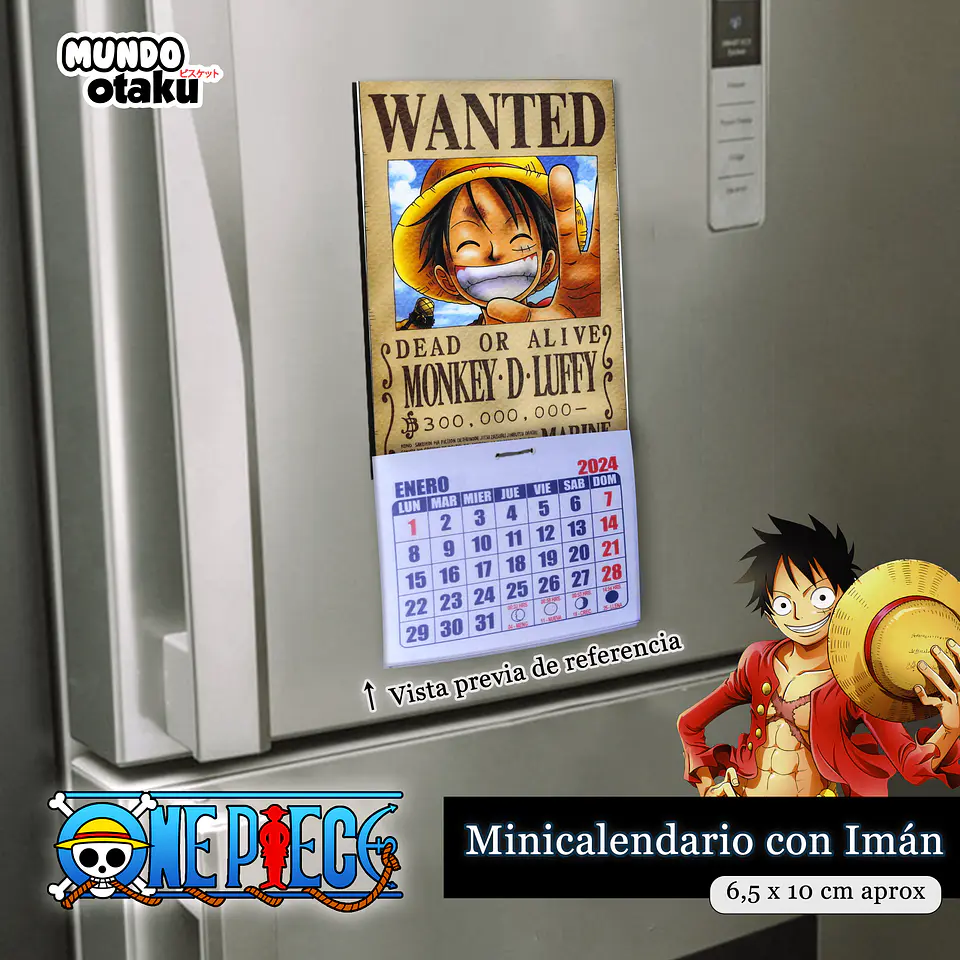 Calendario - One Piece 1
