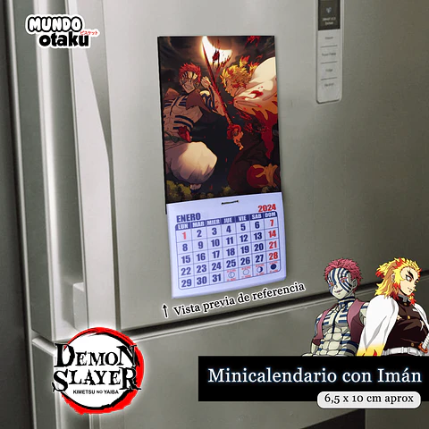 Calendario - Kimetsu no Yaiba