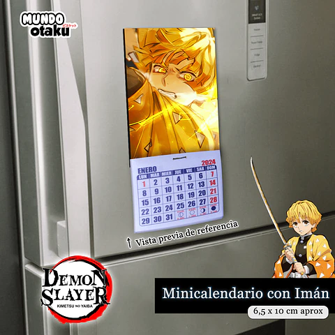 Calendario - Kimetsu no Yaiba