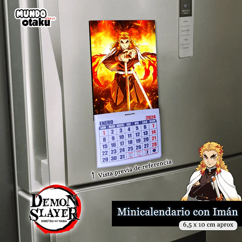 Calendario - Kimetsu no Yaiba