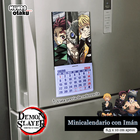 Calendario - Kimetsu no Yaiba