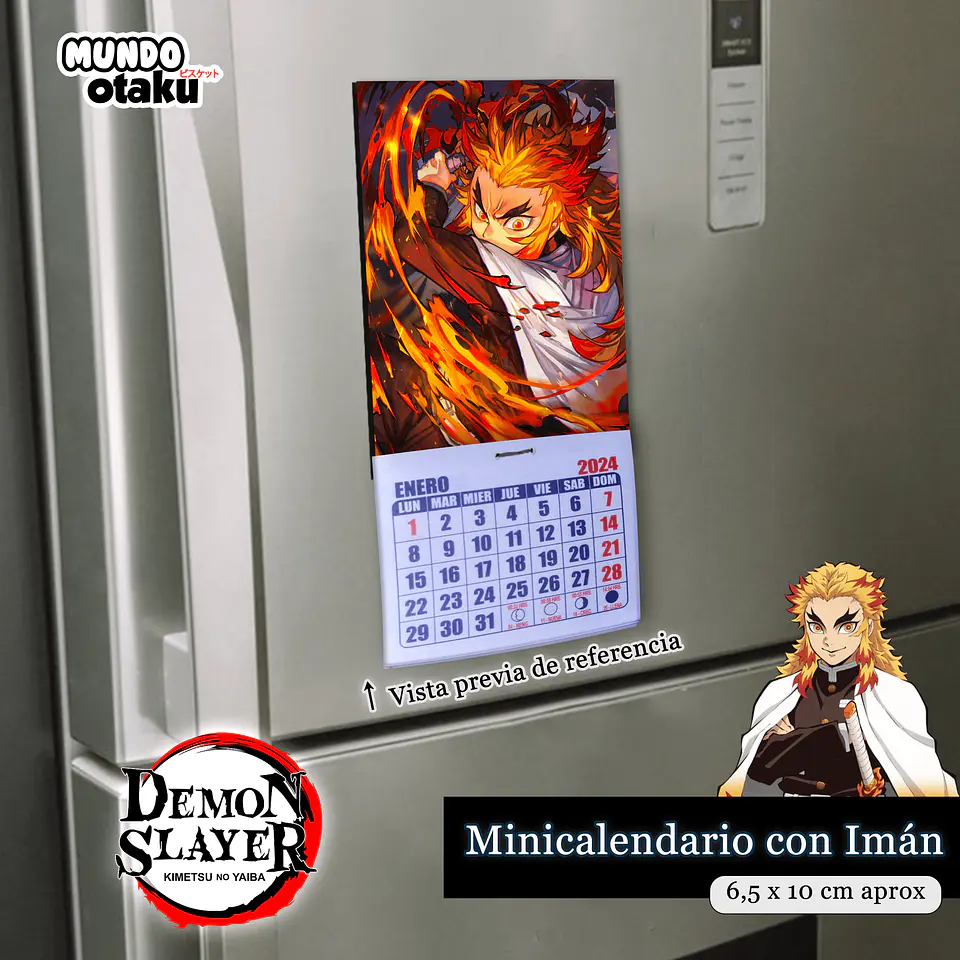 Calendario - Kimetsu no Yaiba 1