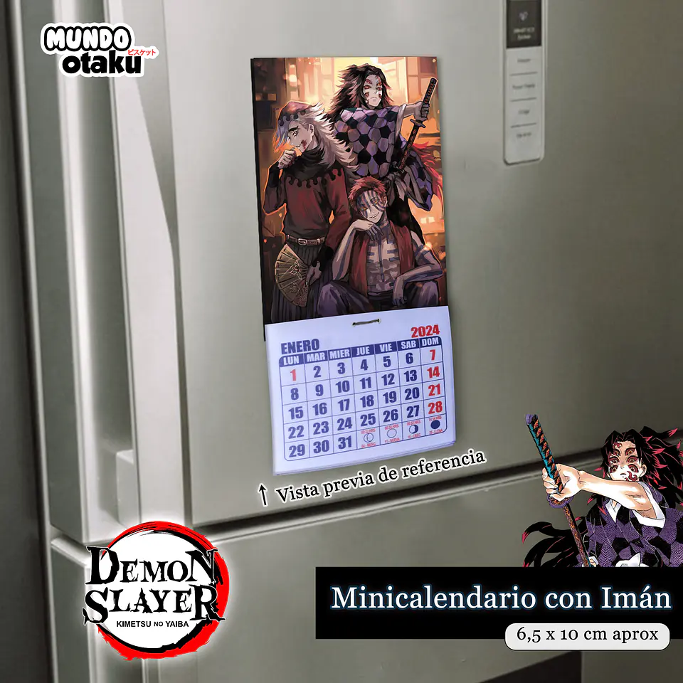 Calendario - Kimetsu no Yaiba 1