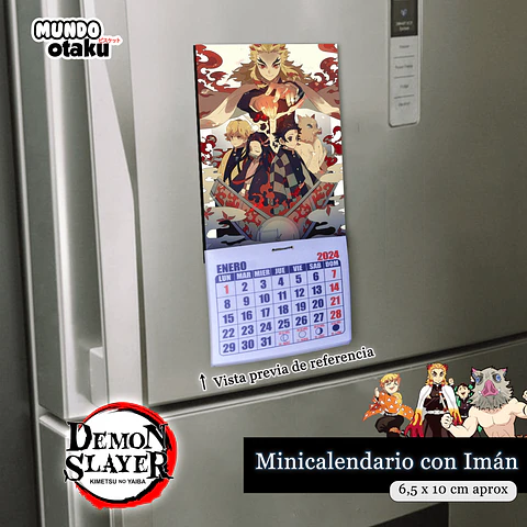 Calendario - Kimetsu no Yaiba