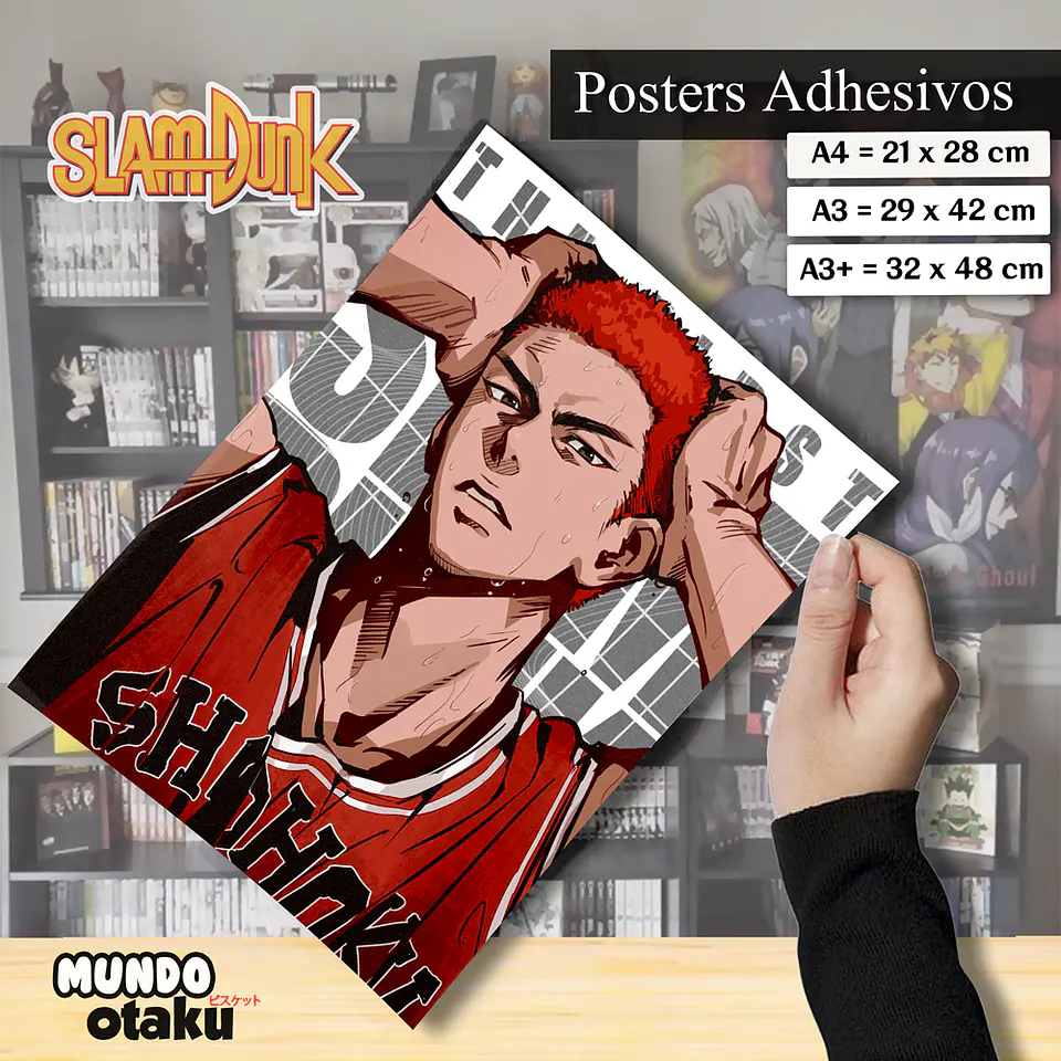 Póster Adhesivo - Slam Dunk 1
