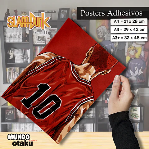 Póster Adhesivo - Slam Dunk