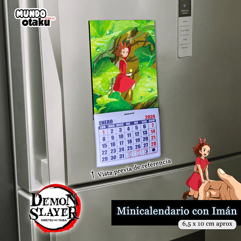 Calendario - Studio Ghibli