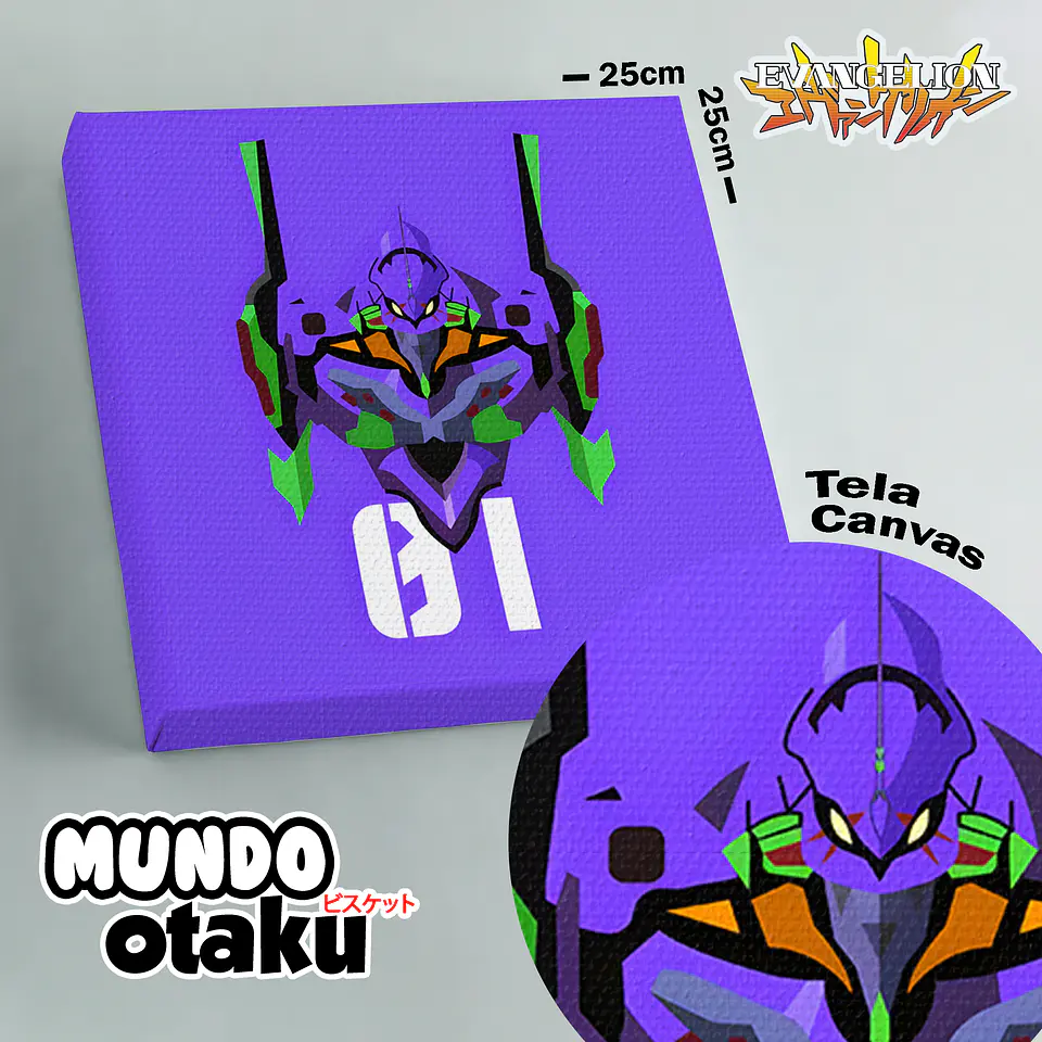 Cuadro Canvas - Neon Genesis Evangelion 3