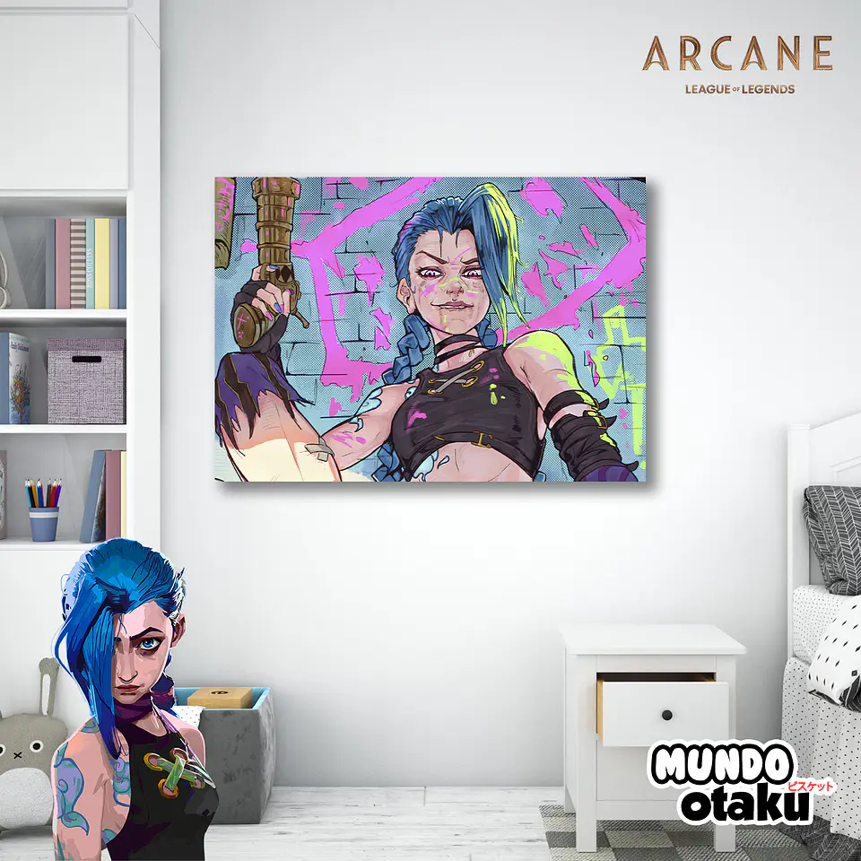 Cuadro Madera MDF - Arcane 1