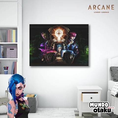 Cuadro Madera MDF - Arcane