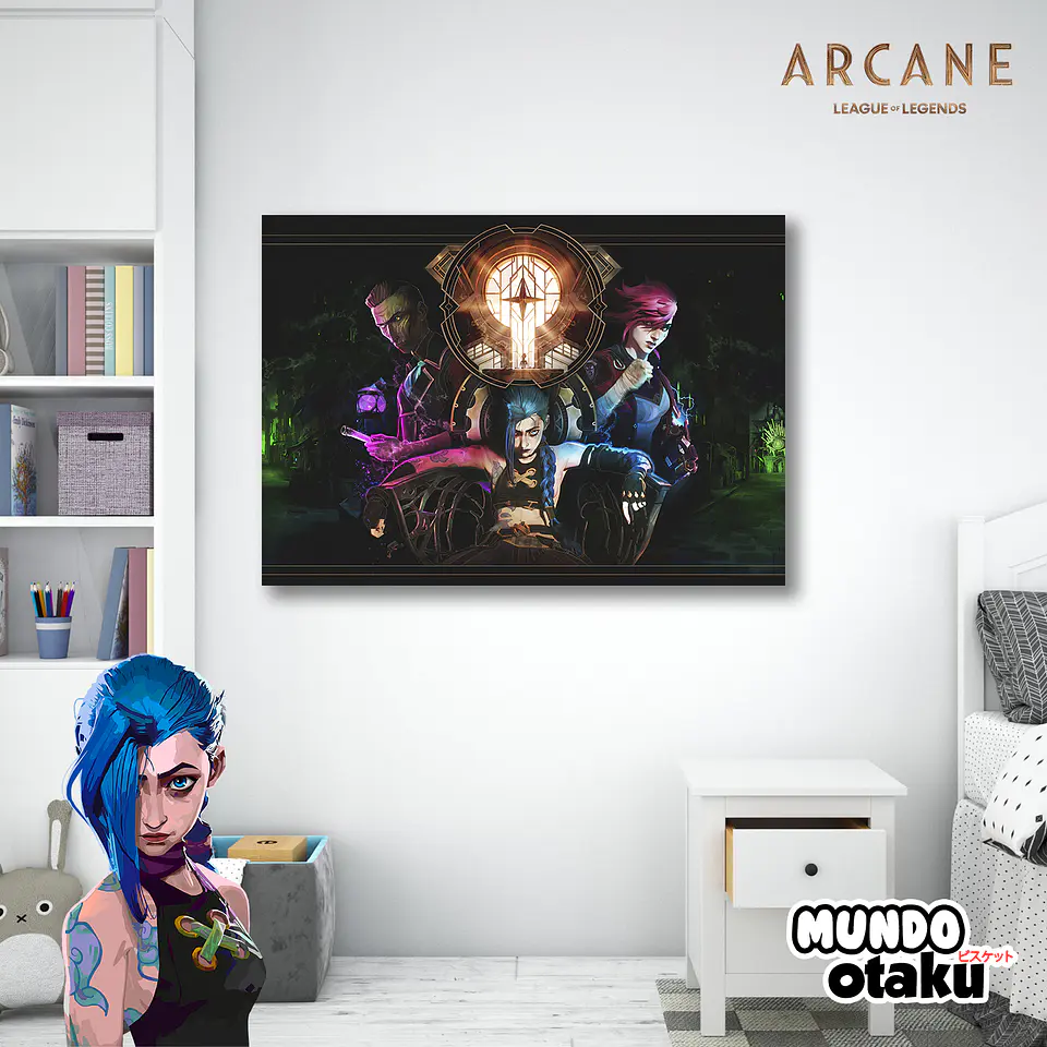 Cuadro Madera MDF - Arcane 1