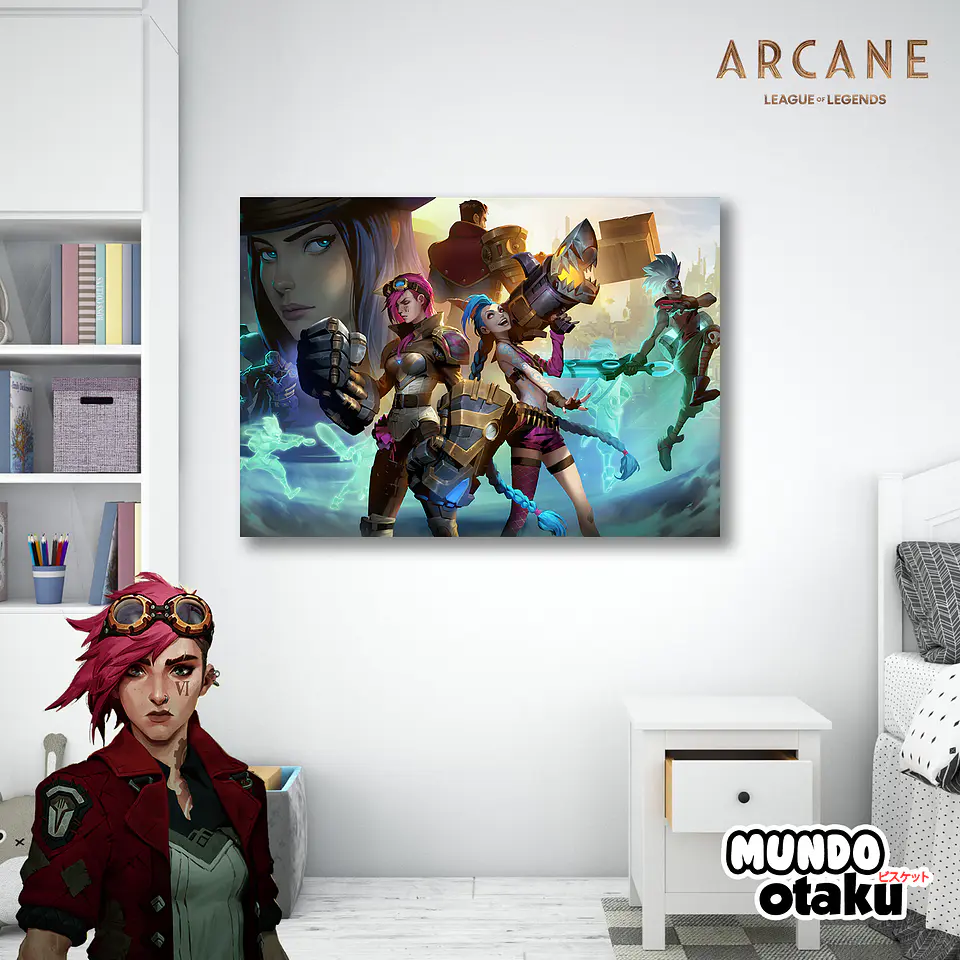 Cuadro Madera MDF - Arcane 1