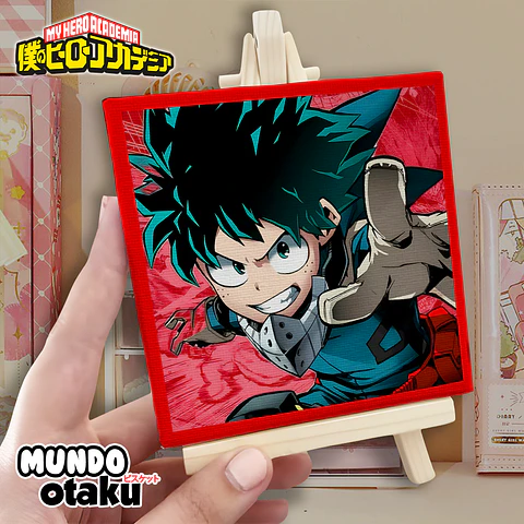 Mini Cuadro Canvas - Boku no Hero