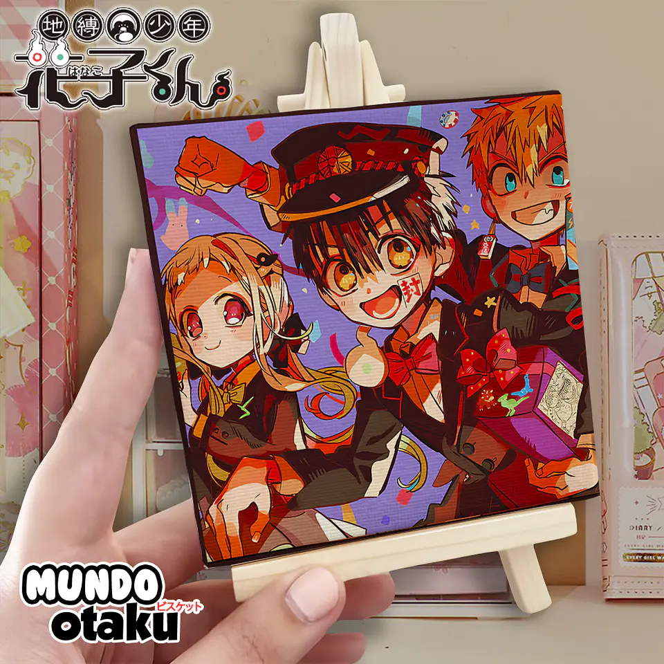 Mini Cuadro Canvas - Jibaku Shōnen Hanako-kun 1