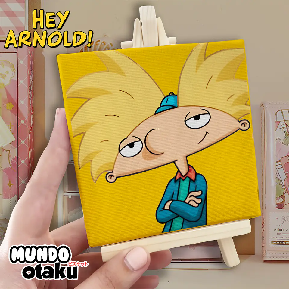 Mini Cuadro Canvas - Hey Arnold! 1