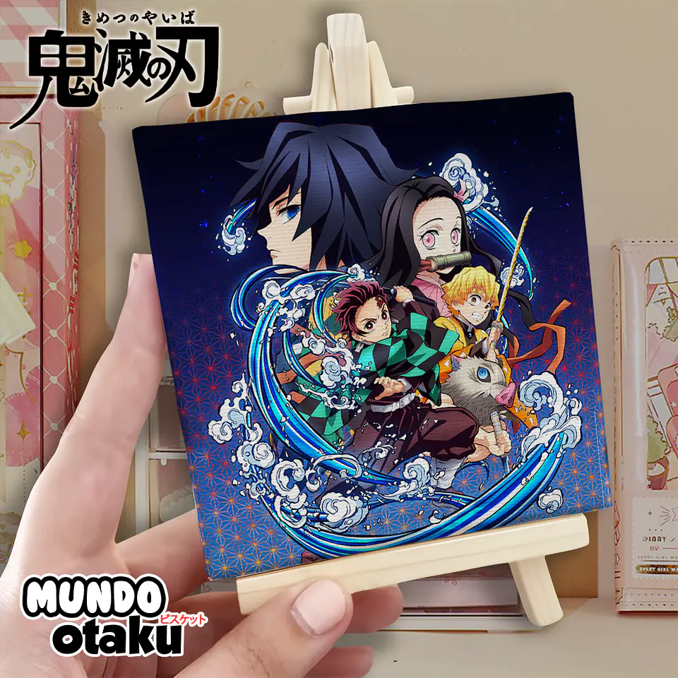 Mini Cuadro Canvas - Kimetsu no Yaiba 1