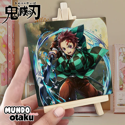 Mini Cuadro Canvas - Kimetsu no Yaiba