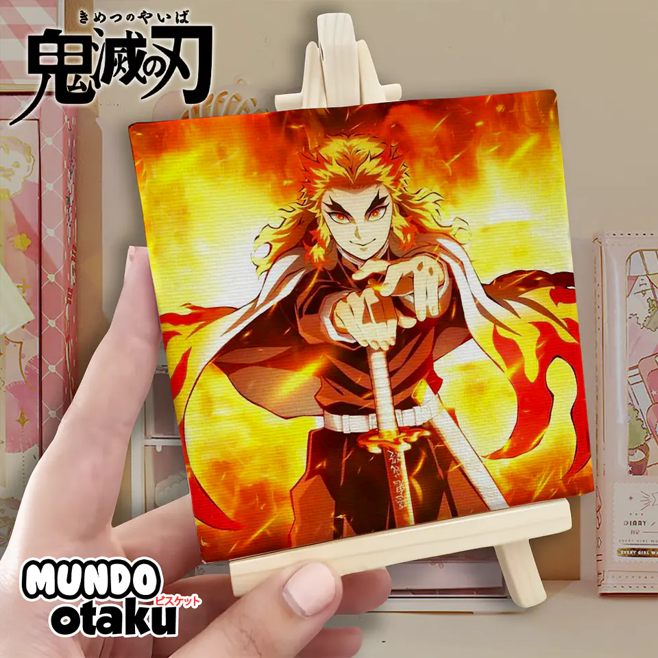 Mini Cuadro Canvas - Kimetsu no Yaiba 1