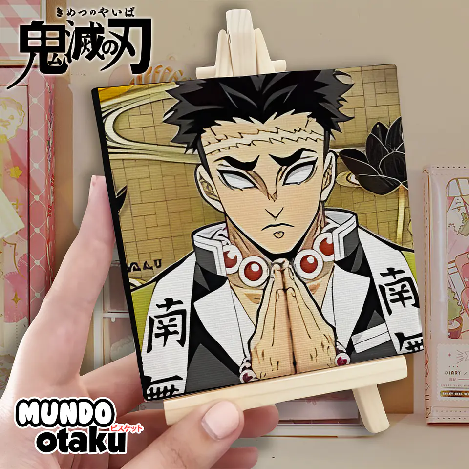 Mini Cuadro Canvas - Kimetsu no Yaiba 1