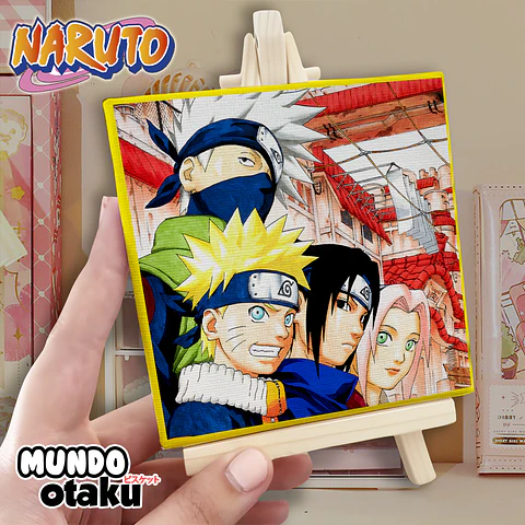 Mini Cuadro Canvas - Naruto