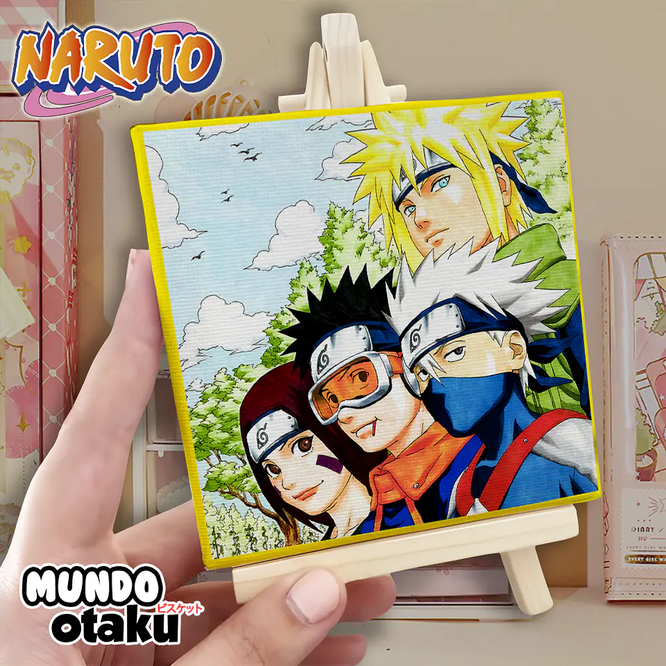 Mini Cuadro Canvas - Naruto 1