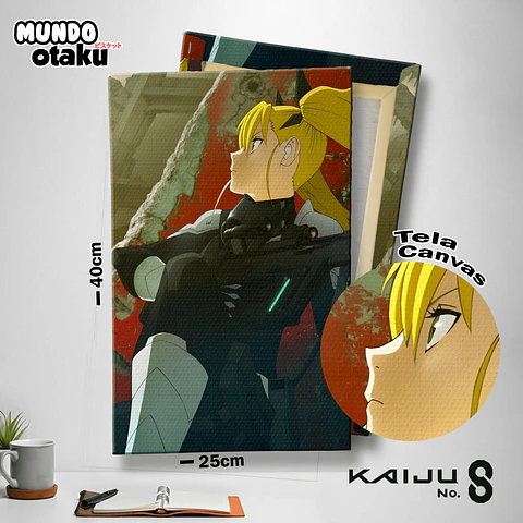 Cuadro Canvas 40x25 - Kaiju No. 8