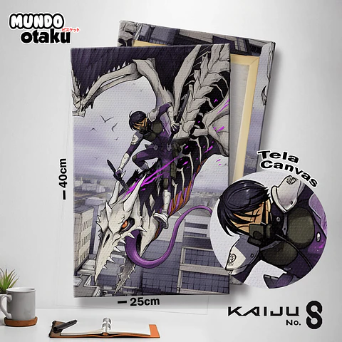 Cuadro Canvas 40x25 - Kaiju No. 8