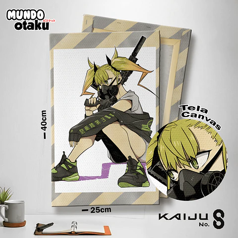 Cuadro Canvas 40x25 - Kaiju No. 8