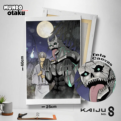 Cuadro Canvas 40x25 - Kaiju No. 8