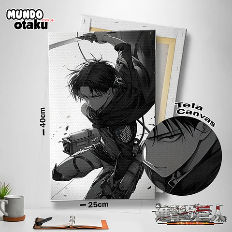 Cuadro Canvas 40x25 - Shingeki no Kyojin