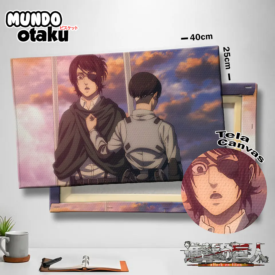 Cuadro Canvas 40x25 - Shingeki no Kyojin 1