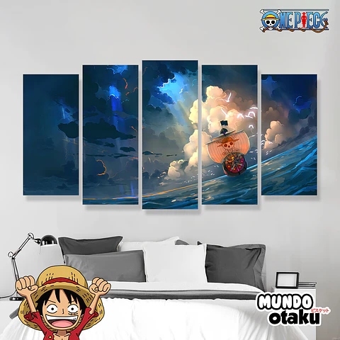 Cuadro Bastidor 5 piezas - One Piece