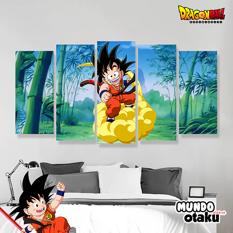 Cuadro Bastidor 5 piezas - Dragon Ball