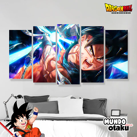 Cuadro Bastidor 5 piezas - Dragon Ball