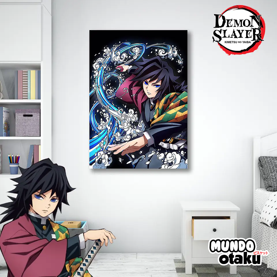Cuadro Madera MDF - Kimetsu no Yaiba 1