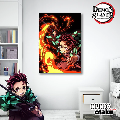 Cuadro Madera MDF - Kimetsu no Yaiba