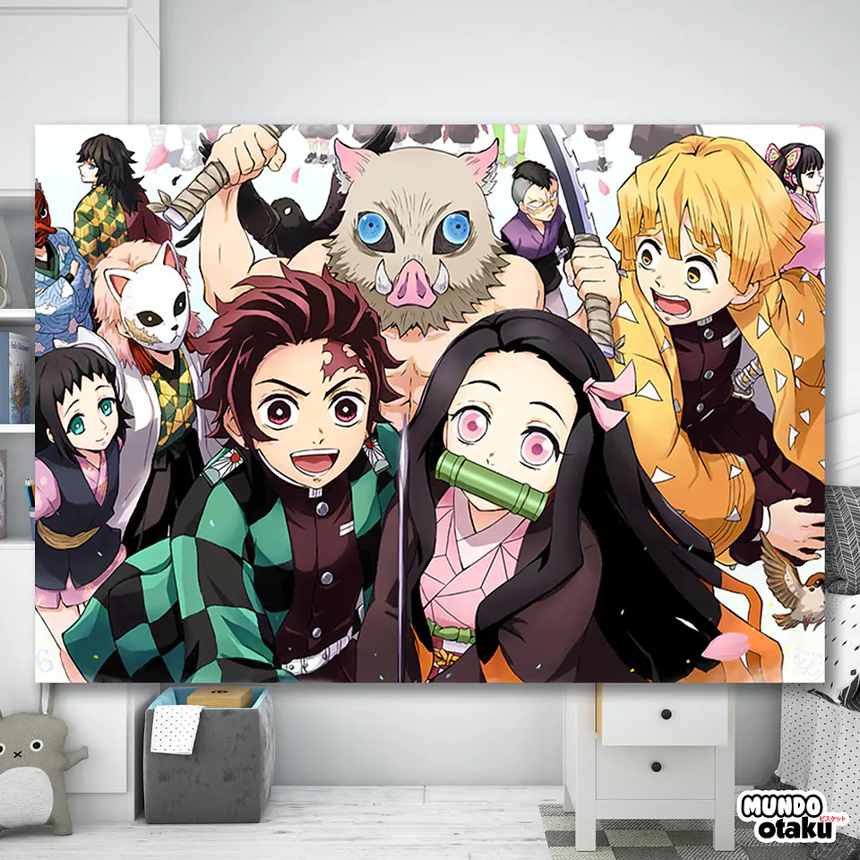 Cuadro Madera MDF - Kimetsu no Yaiba 2