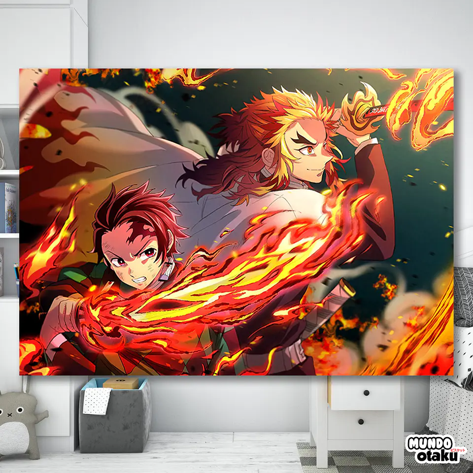Cuadro Madera MDF - Kimetsu no Yaiba 2