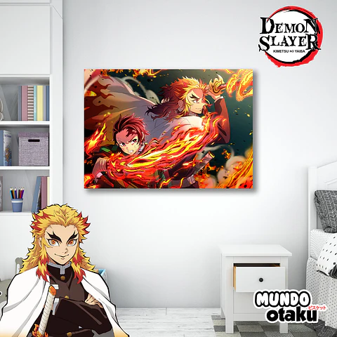 Cuadro Madera MDF - Kimetsu no Yaiba
