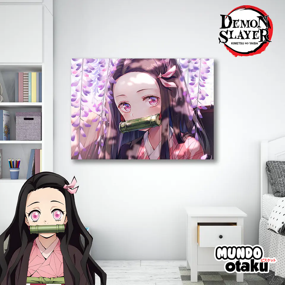 Cuadro Madera MDF - Kimetsu no Yaiba 1